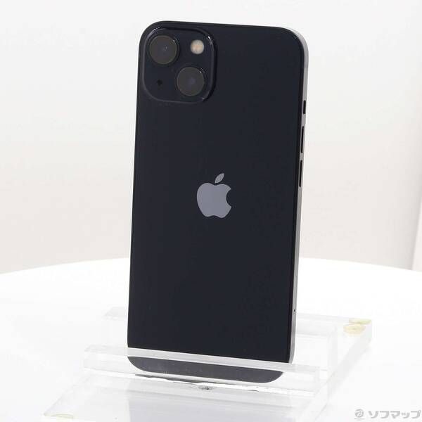 中古品〕 iPhone13 128GB ミッドナイト MLNC3J／A SIMフリー