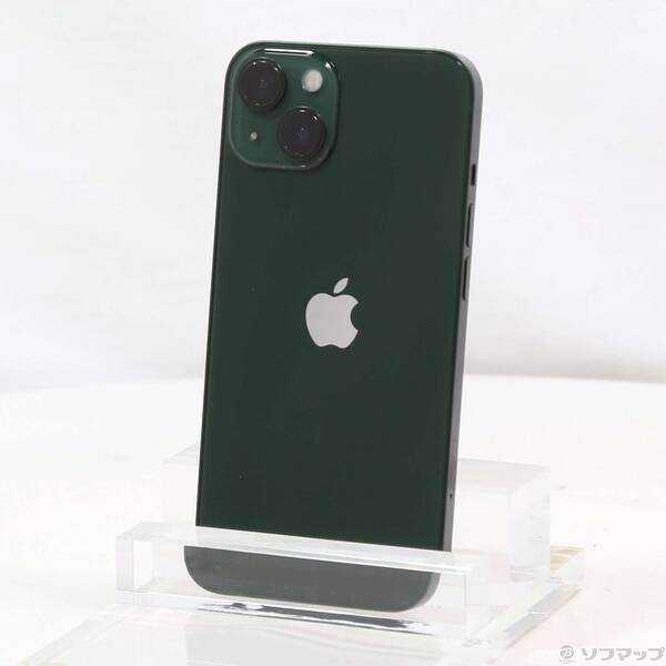 中古品〕 iPhone13 128GB グリーン NNGG3J／A SIMフリー【344