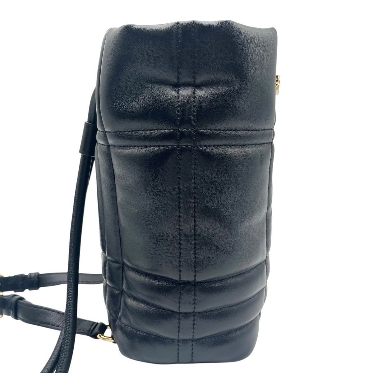 バーバリー Burberry チェーン ショルダーバッグ レザー キルティング 