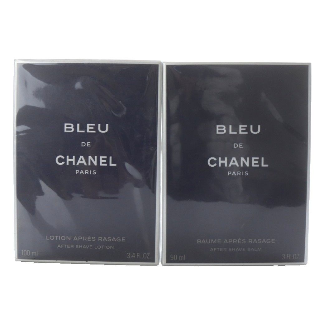 シャネル CHANEL ブルー ドゥ アフターシェイヴ ローション モイスチャライザー セット 100 ml 90 ブラック |YO 6 GY 20 OH