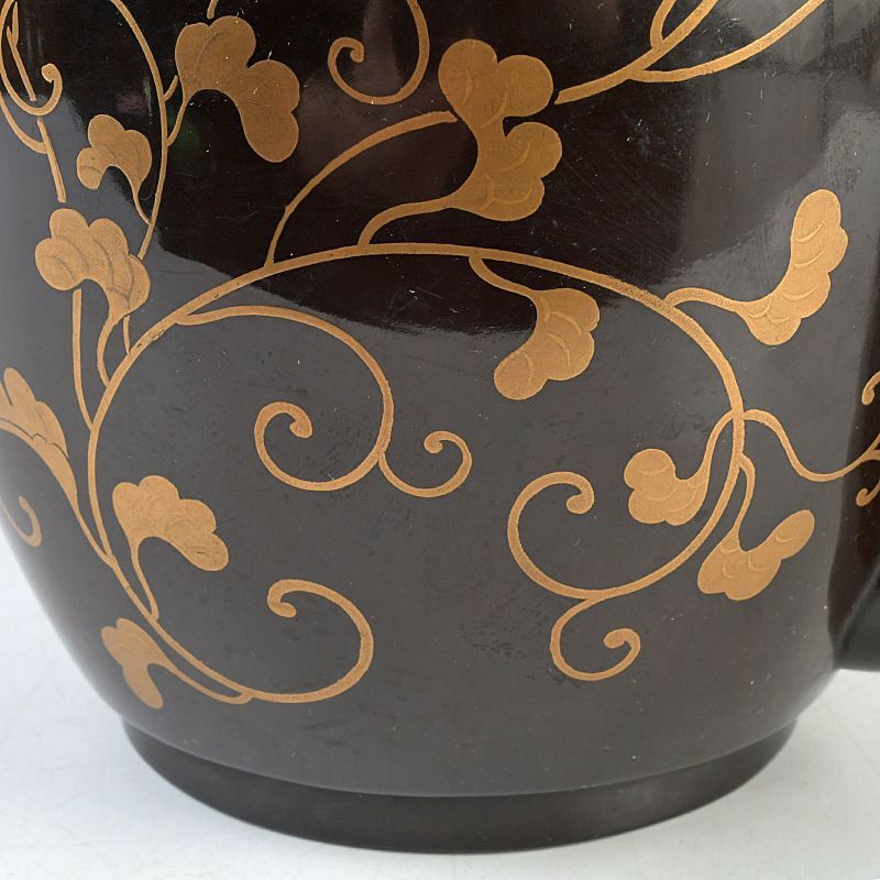漆塗 金蒔絵蔦文 急須 茶壷 ティーポット N S478 - メルカリ