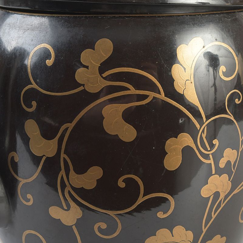 漆塗 金蒔絵蔦文 急須 茶壷 ティーポット N S478 - メルカリ