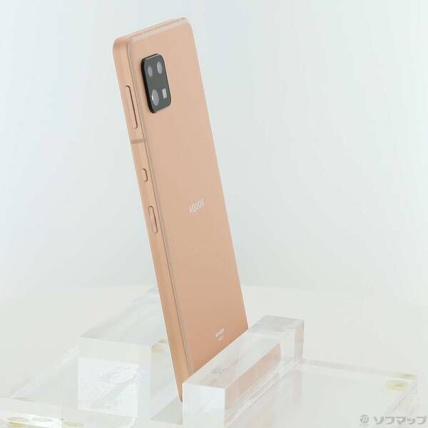 品〕 AQUOS sense6s 64GB ライトカッパー SHG07 au SIMフリー【276