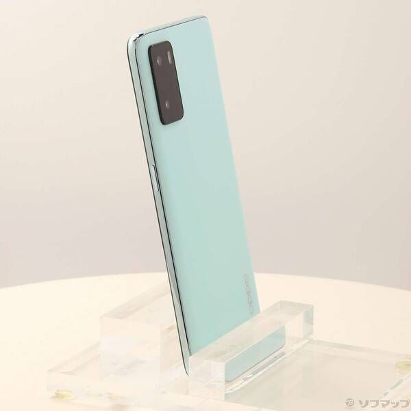 スマートフォン・携帯電話 〔品〕 OPPO A55s 5G 64GB グリーン CPH2309