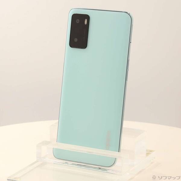 スマートフォン・携帯電話 〔品〕 OPPO A55s 5G 64GB グリーン CPH2309