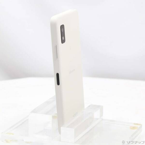 中古品〕 AQUOS wish3 64GB ホワイト SH-53D docomo SIMフリー【352