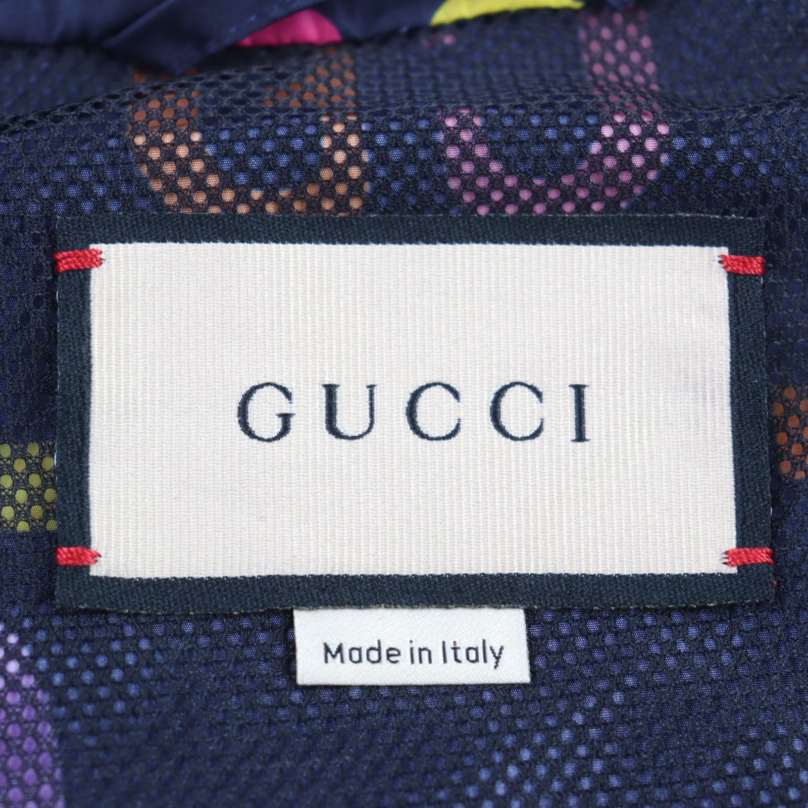 美品○GUCCI グッチ 697621 ジャンボGG レザーパーツ フーデッド