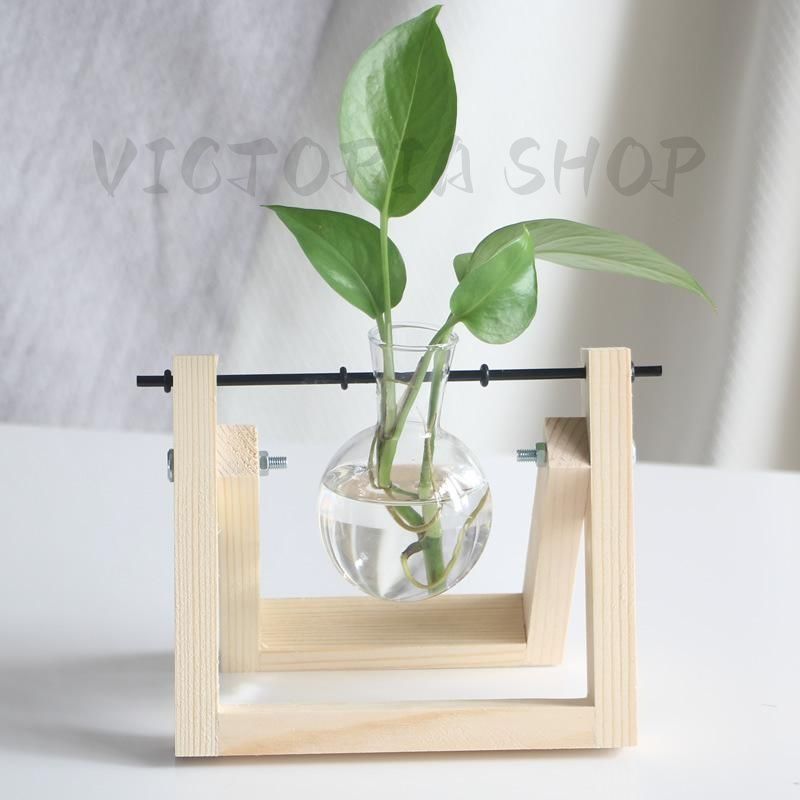 フラスコ型ガラス花瓶・フラワースタンド　多肉植物 フラスコ型ガラス花瓶・フラワースタンド 多肉植物