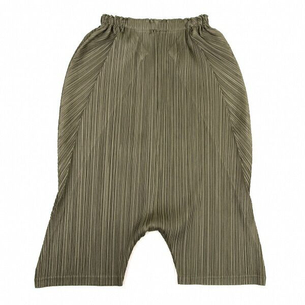 プリーツプリーズPLEATS PLEASE プリーツサルエルパンツ モカ3 - メルカリ