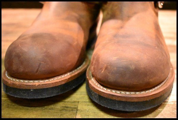 スチールトゥ ブラウン