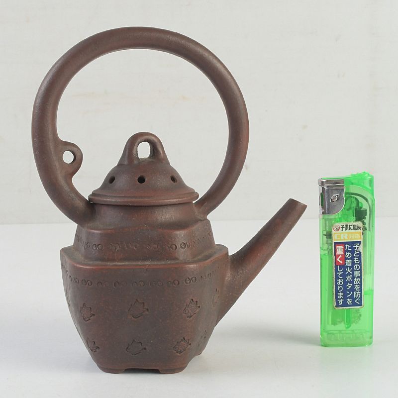 中国 古い急須 紫砂 朱泥 在銘 中国 紫砂 朱泥 急須 茶壷 在銘 C S481 - メルカリ