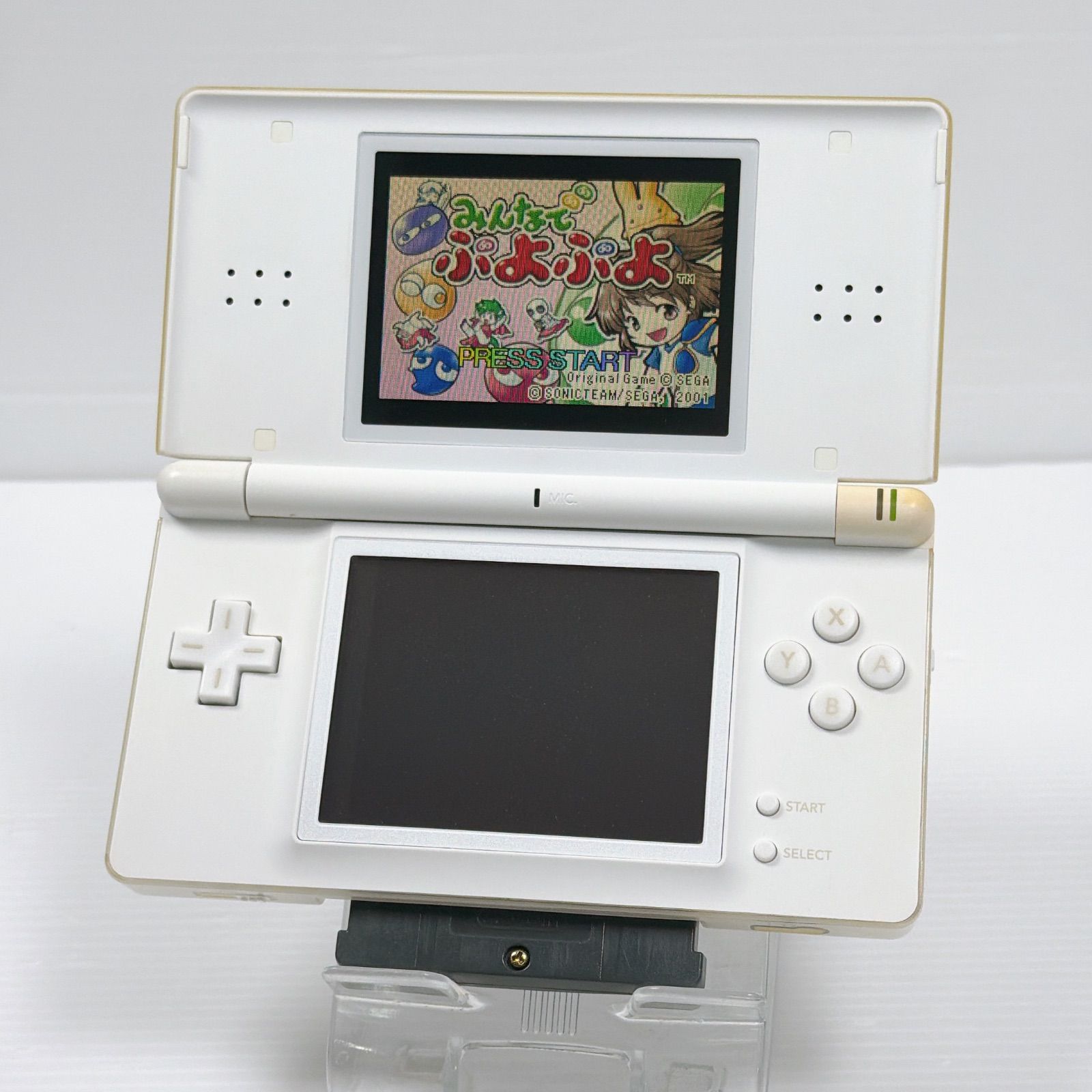 ニンテンドー DS Lite クリスタルホワイト 画面傷なし 美品 遊べる