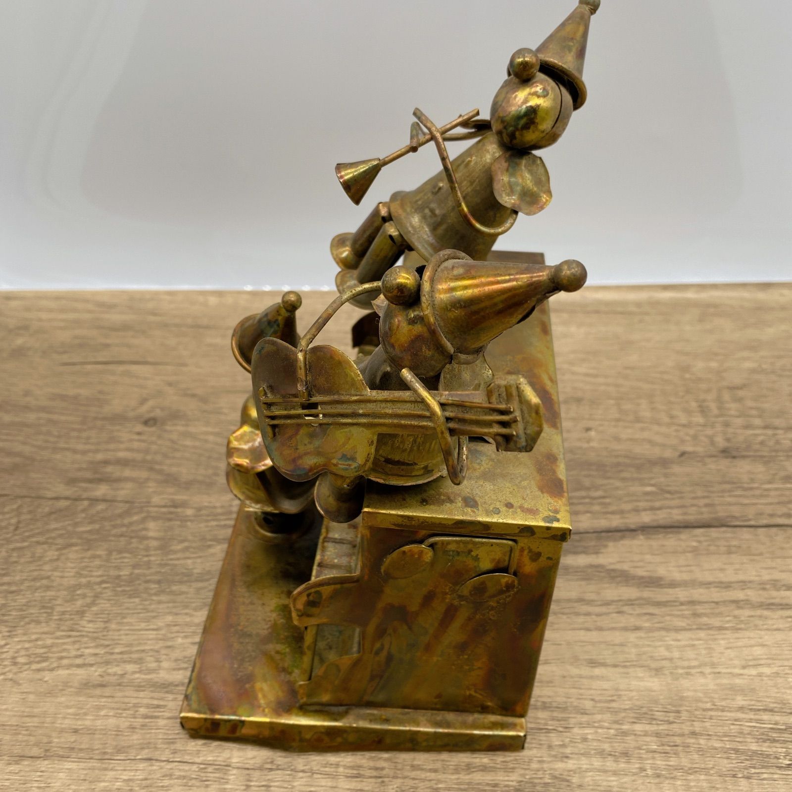 G-0055【一般中古品】◇ TOYO ブリキの音楽隊 オルゴール「小さな世界