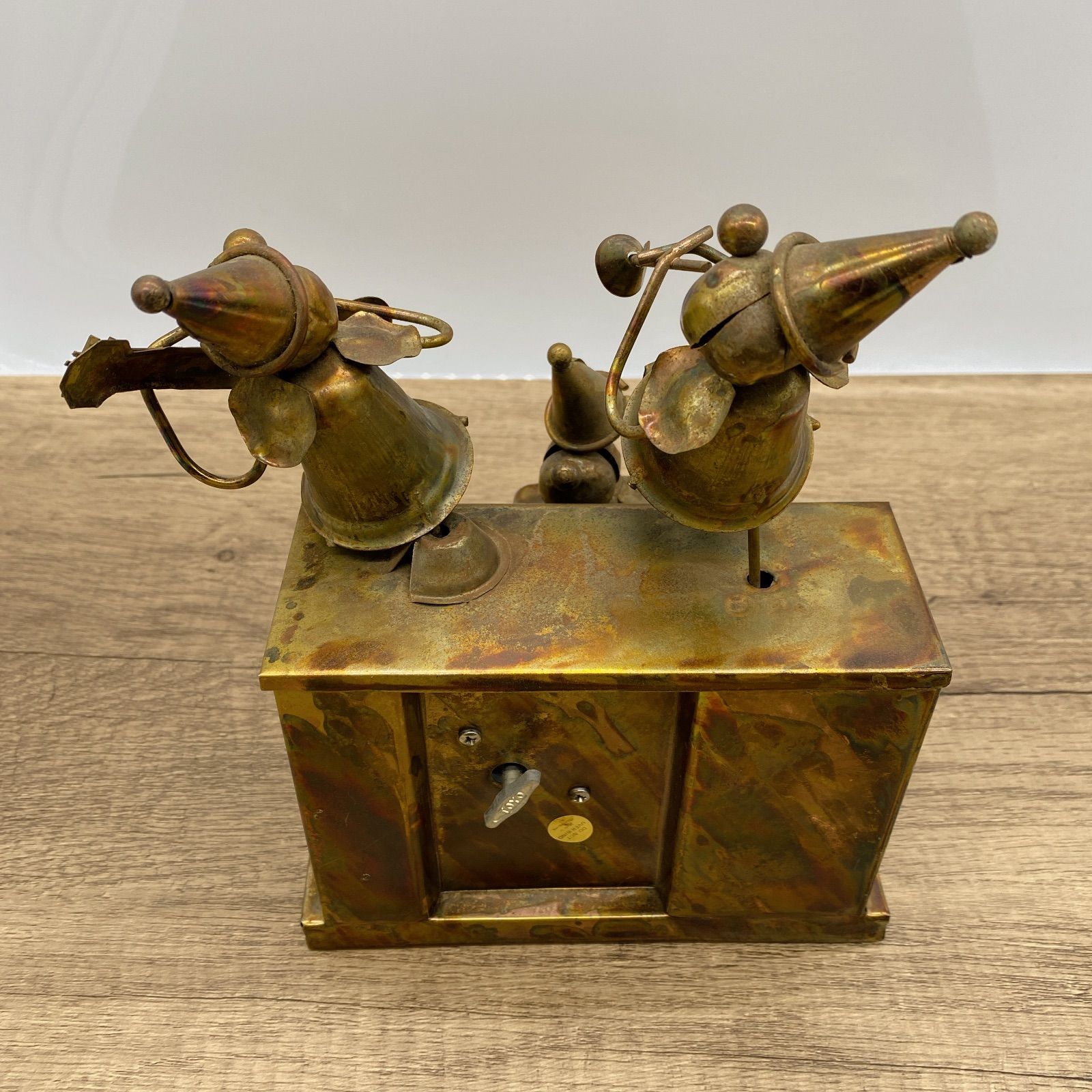 G-0055【一般中古品】◇ TOYO ブリキの音楽隊 オルゴール「小さな世界