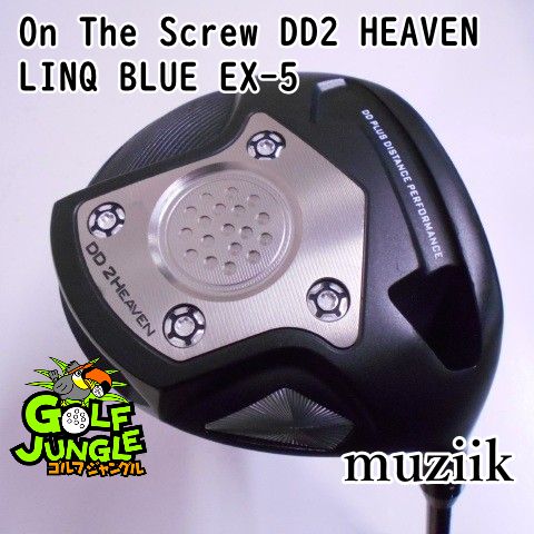 中古】ドライバー ムジーク On The Screw DD2 HEAVEN LINQ BLUE EX-5 S