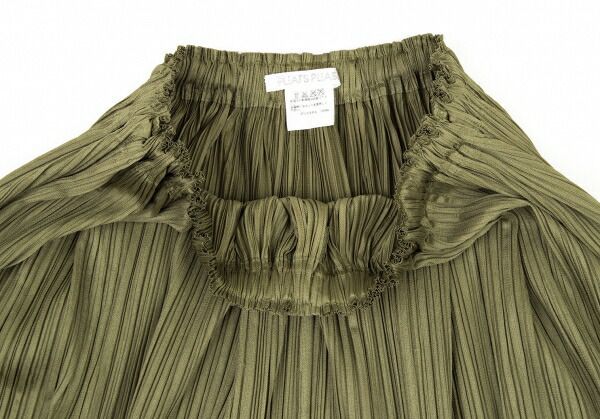 PLEATS PLEASEカーキ プリーツパンツ s-l400.jpg