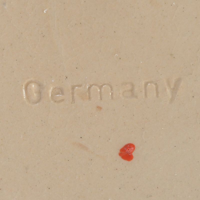 アンティーク ドイツ製 色絵人物文 銅装飾 ビアジョッキ N S482 - メルカリ