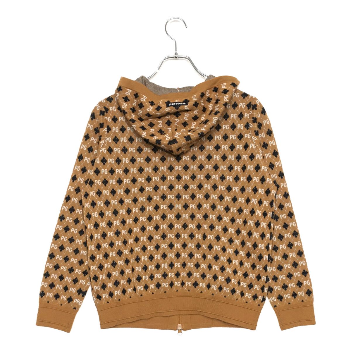 中古 レディース パーリーゲイツ PEARLY GATES ニットアウター 1(M) 茶