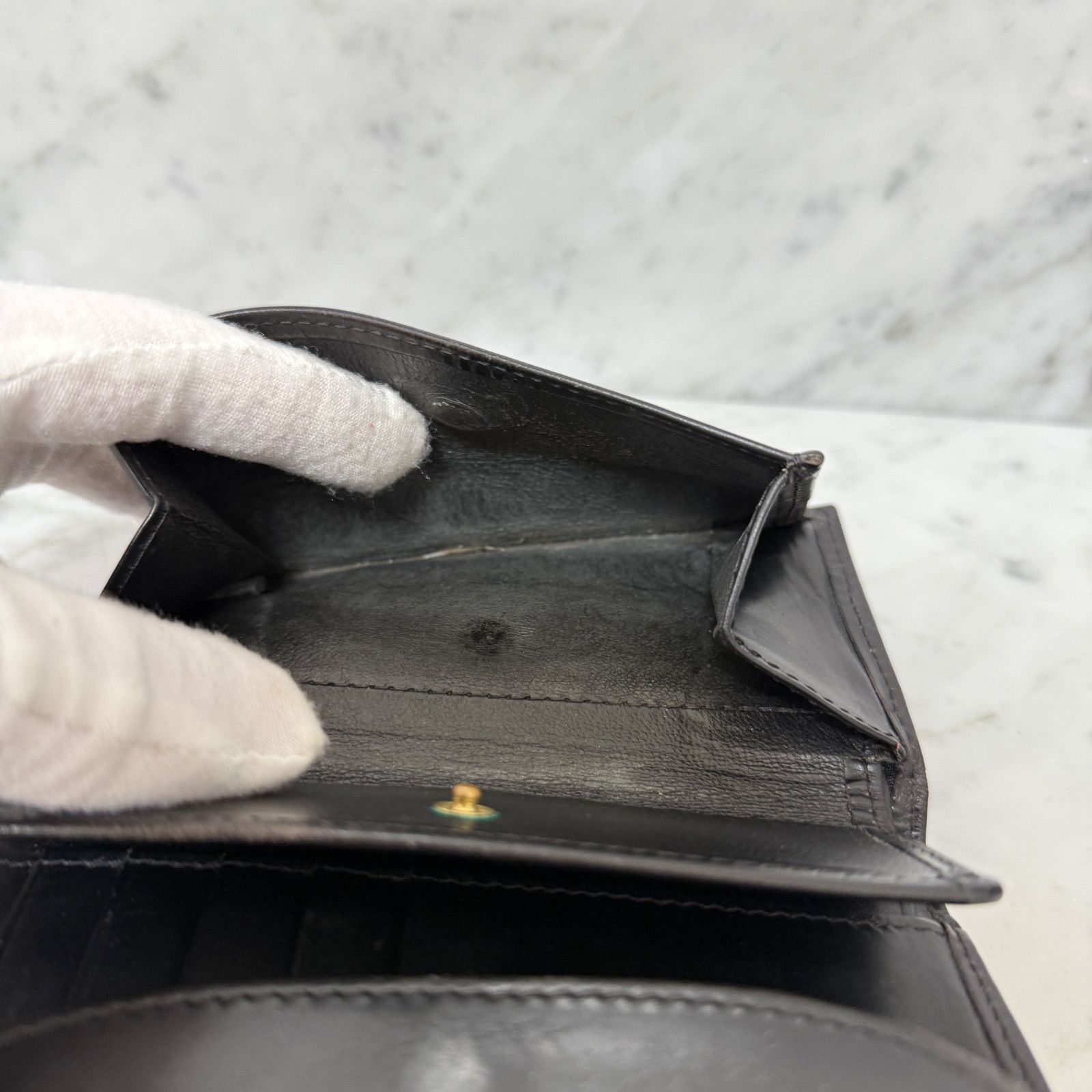 WHITEHOUSE COX ホワイトハウスコックス 三つ折財布 ブライドルレザー