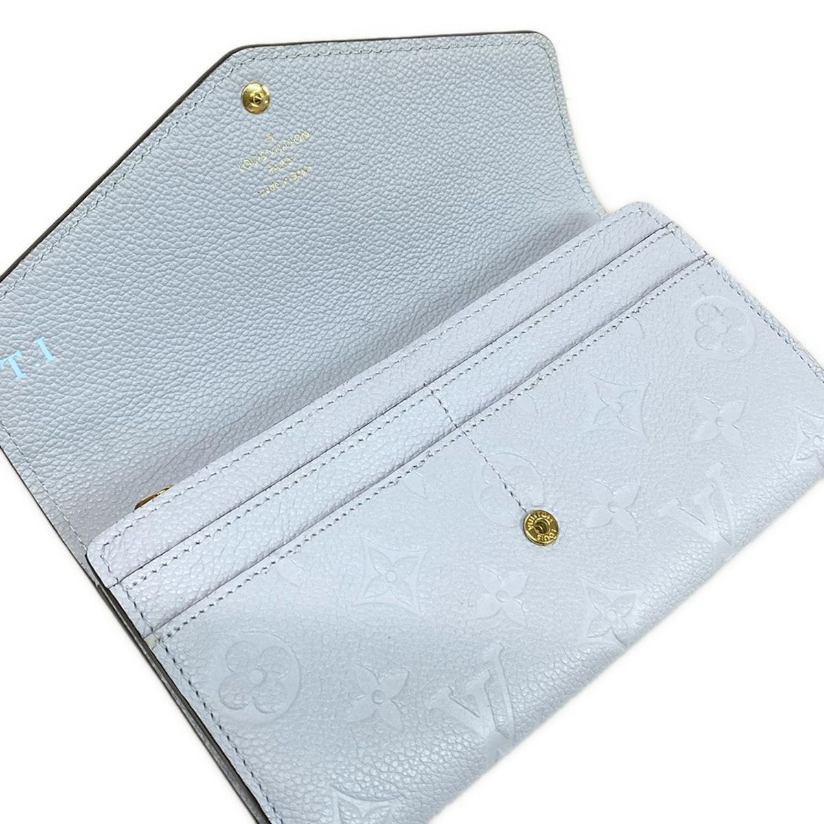 LOUIS VUITTON(ルイヴィトン) 長財布 モノグラム・アンプラント美品