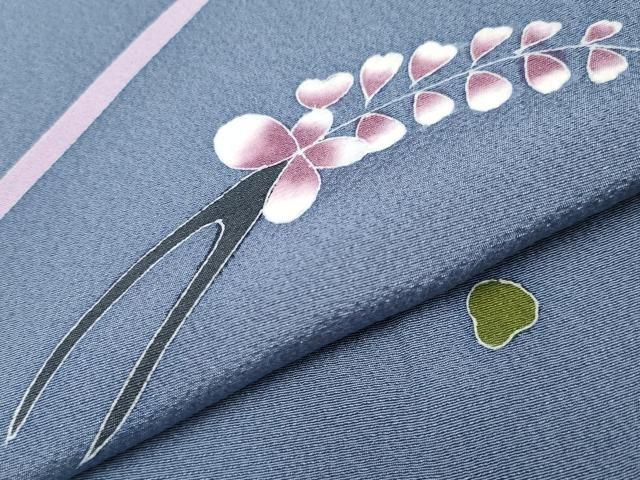 平和屋本店○極上 世界的人形師 辻村寿三郎 ジュサブロー 訪問着 刺繍