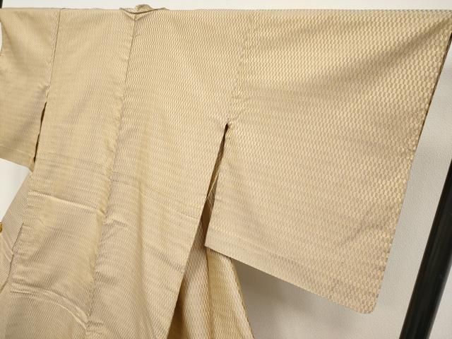 平和屋本店▽極上　山下八百子　本場黄八丈　単衣　市松綾織　紬　逸品　CYAA4055s6 楽天市場】平和屋本店▽極上 山下八百子 本場黄八丈 単衣 市松綾織 紬