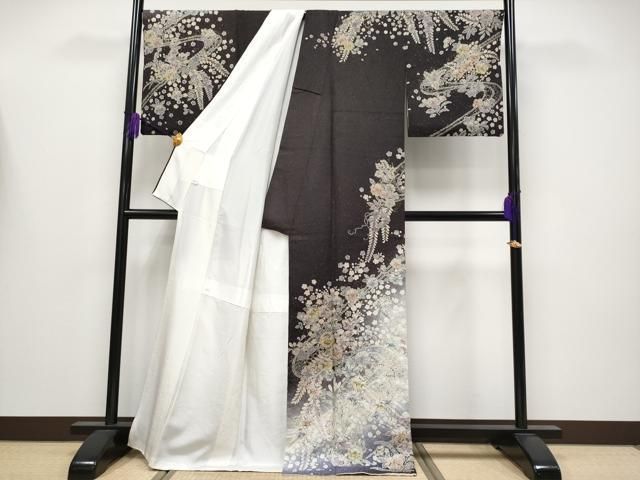 平和屋本店○極上 吉乃一廉 幻の辻が花 訪問着 寿光織 絞り 暈し染め