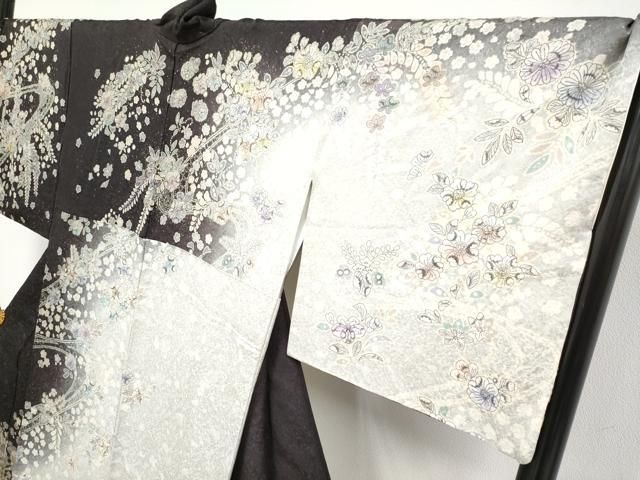 平和屋本店○極上 吉乃一廉 幻の辻が花 訪問着 寿光織 絞り 暈し染め