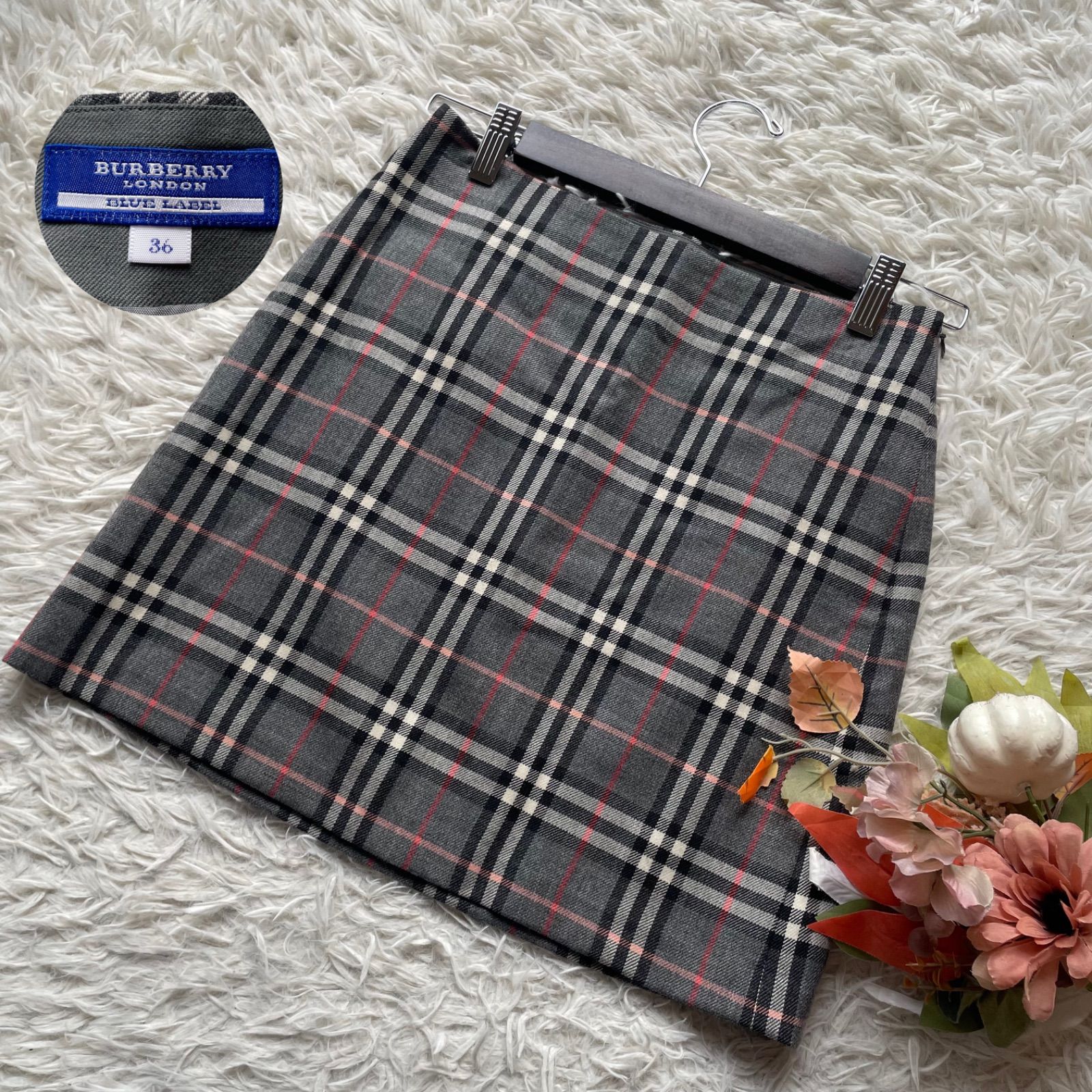 BURBERRY BLUE LABEL バーバリーブルーレーベル 美品 バーバリー