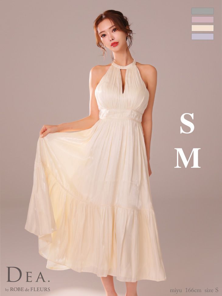 アイボリー [DE3366] 【DEA. by ROBE de FLEURS/ディアバイローブド