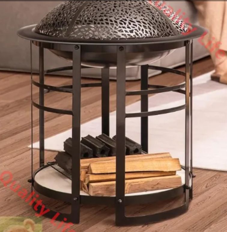 室内暖房 焚火台 カーボン火鉢 薪暖炉 薪ストーブ 自宅 家庭用 BBQ