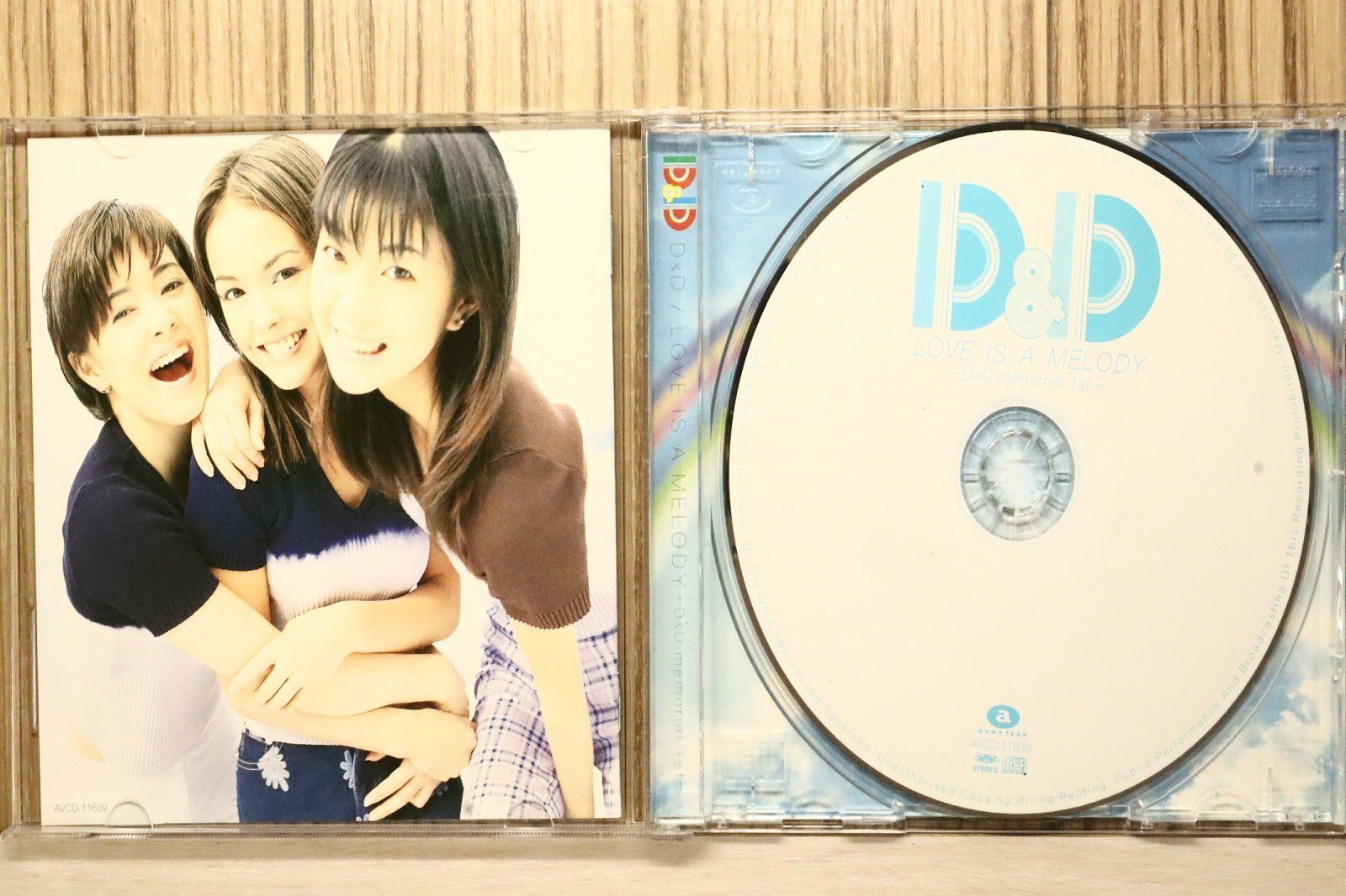中古CD☆ディー・アンド・ディー/D&D□ LOVE IS A MELODY 【AVCD11369