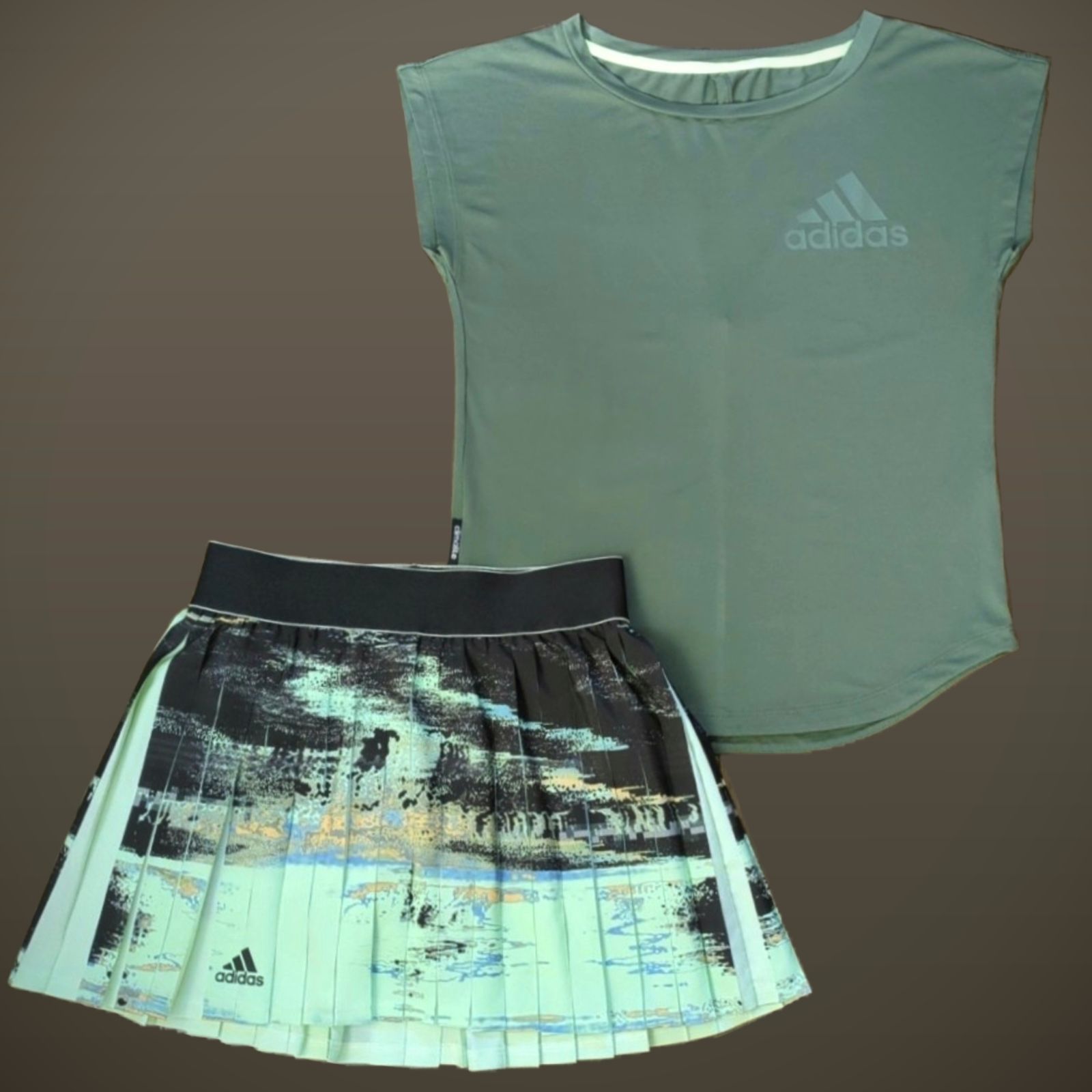 Admira テニス上下セット シャツМ size スコートLsize Admiral