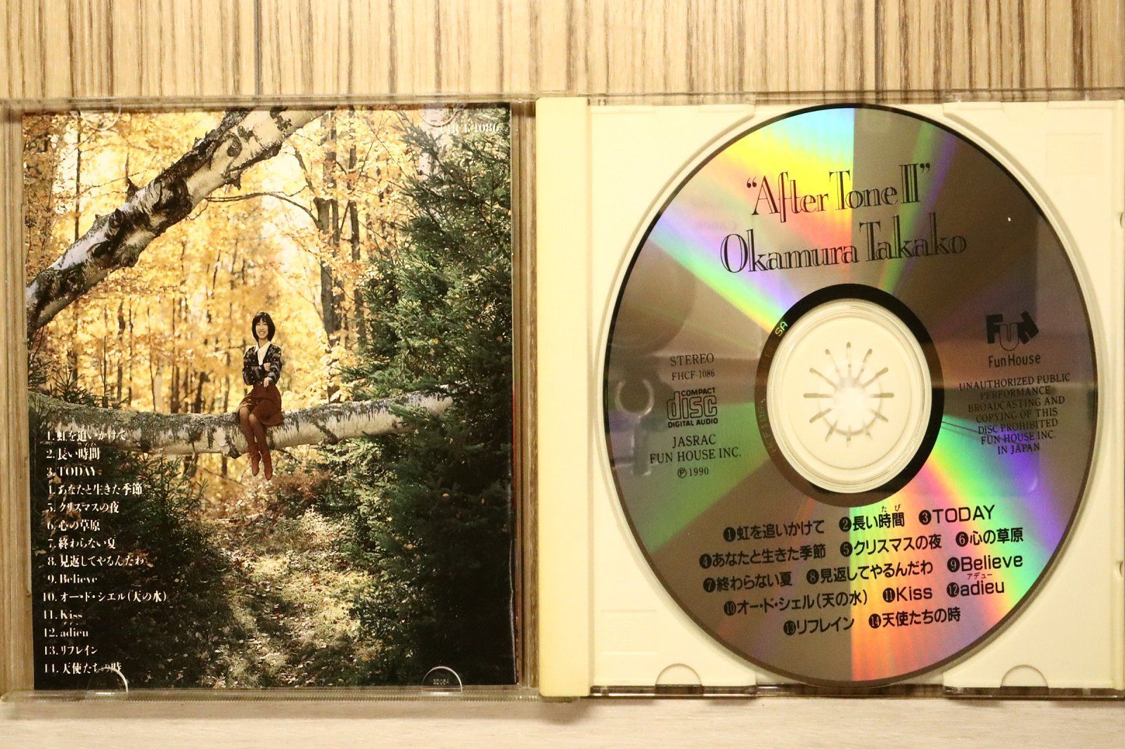 国内盤CD☆岡村孝子/Takako Okamura□ After tone II 【FHCF1086