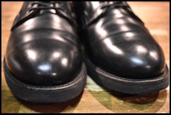  8 5 D 17年 レッドウィング 101 ポストマン シューズ 黒 ブラック シャパラル 短靴 ローカット 編み上げ ブーツ redwing FK 399 ワークブーツ ブーツ 革靴