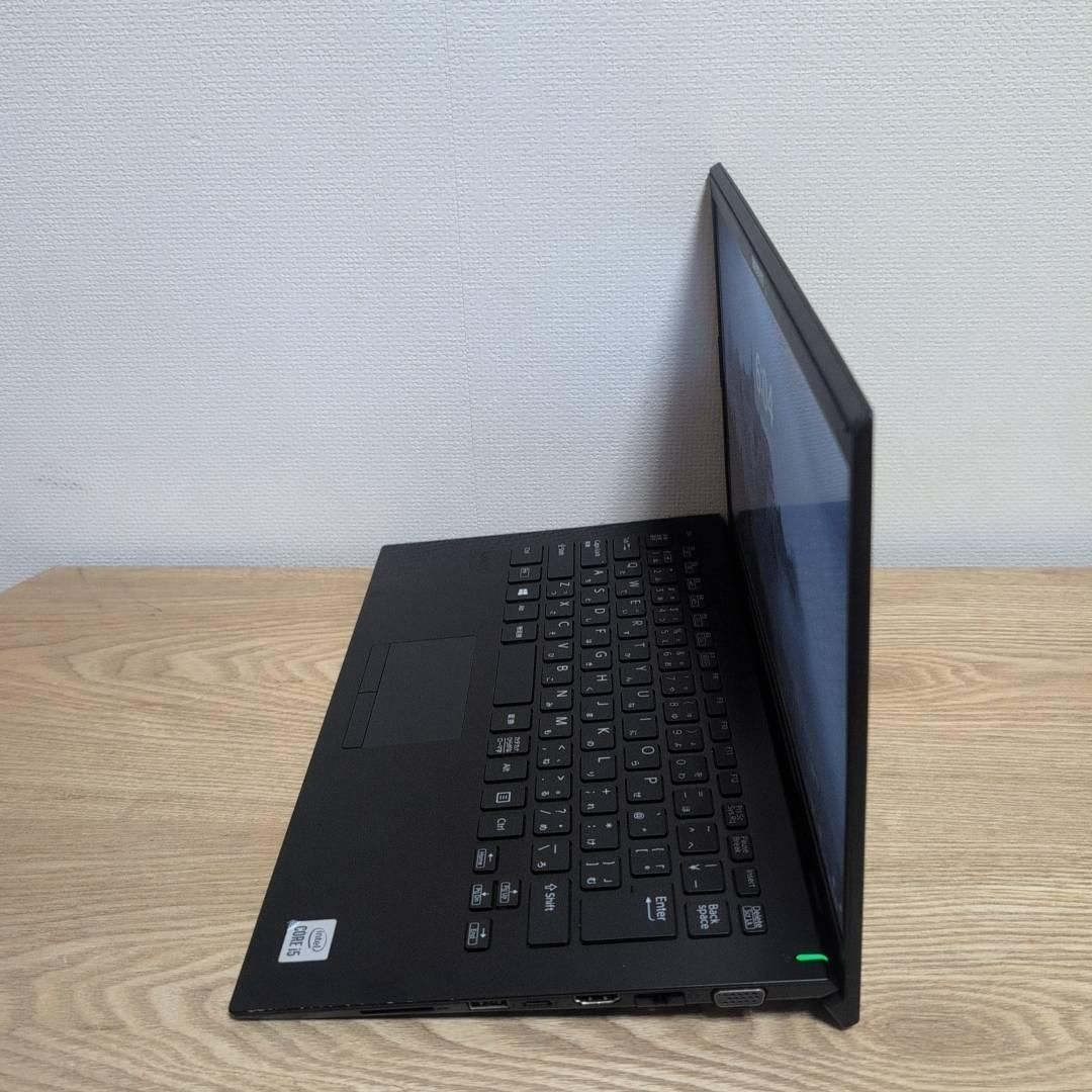 薄型軽量モデル 10世代Corei5 VAIO 8G SSD256G Win11 Office付き 即納