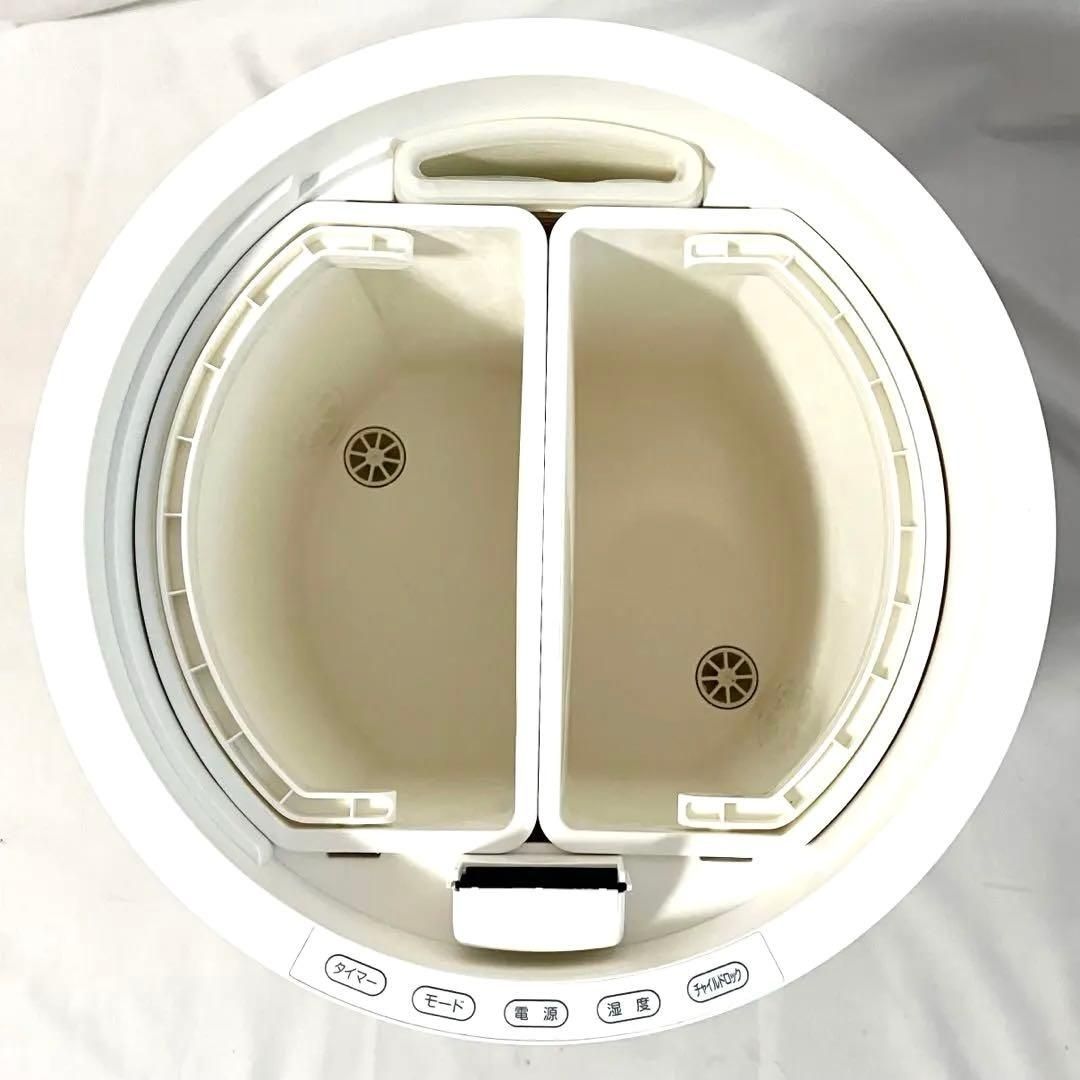 美品】 YAMAZEN 山善 加湿器 加熱式 スチーム式 KSF-M1001(W) ホワイト