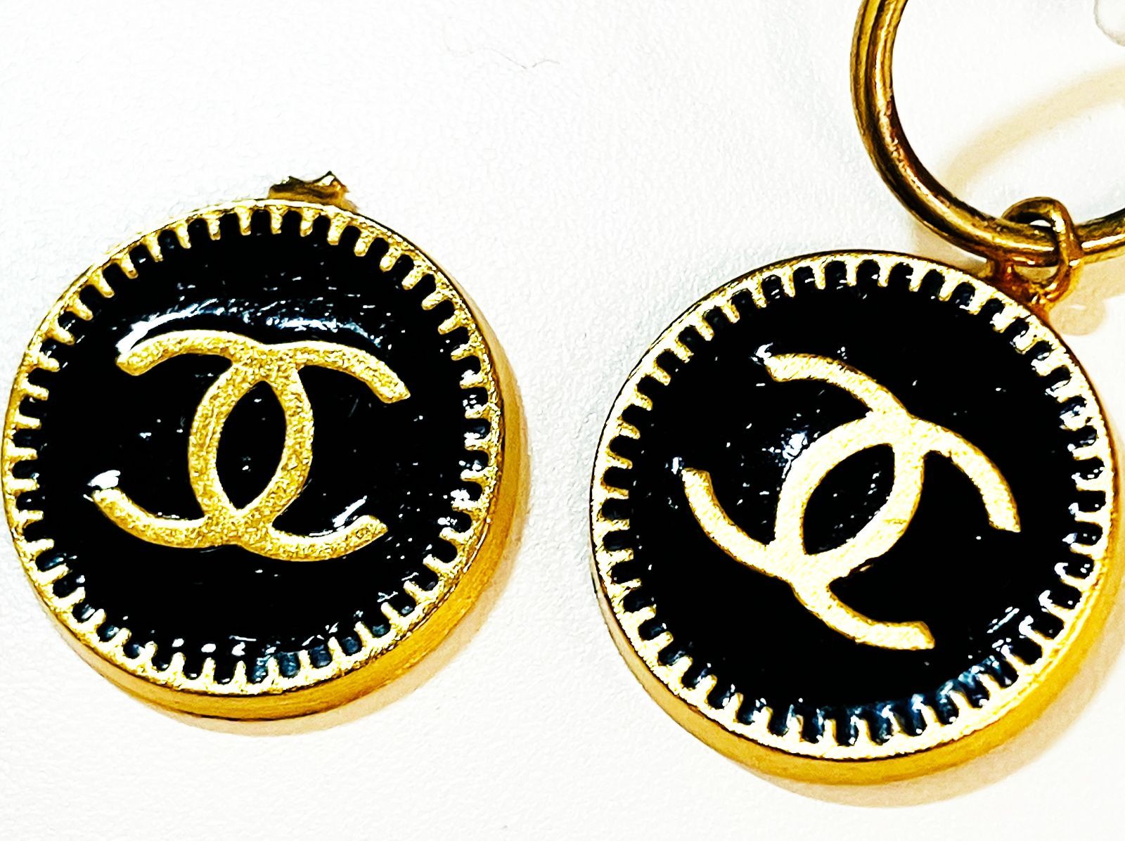 CHANEL シャネル ココマーク コインピアス B 3262