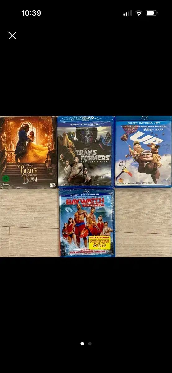 ブルーレイ Blu ray 映画 4 種 セット