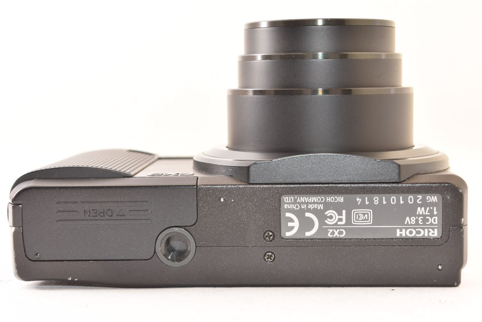 ☆ジャンク品☆ RICOH リコー CX2 ブラック コンパクトデジタルカメラ