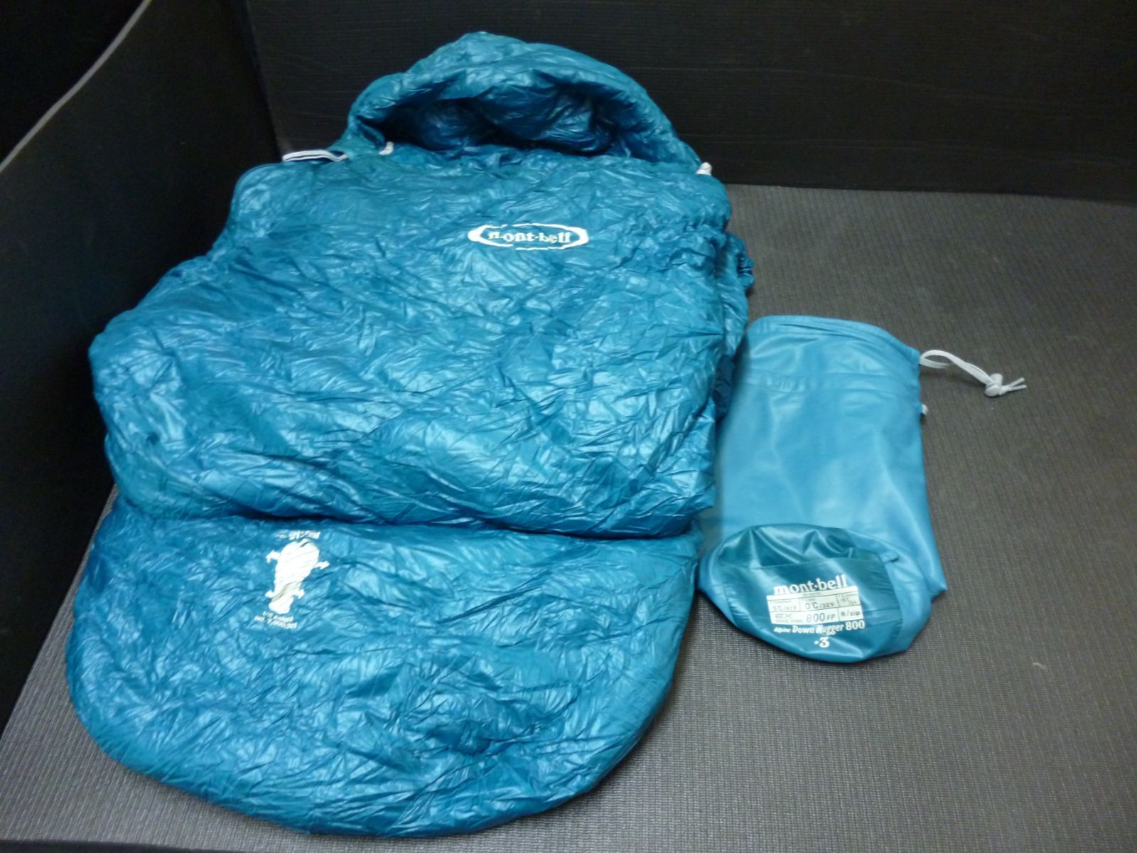 中古品 mont・bell モンベル アルパイン ダウンハガー 800 #3 寝袋