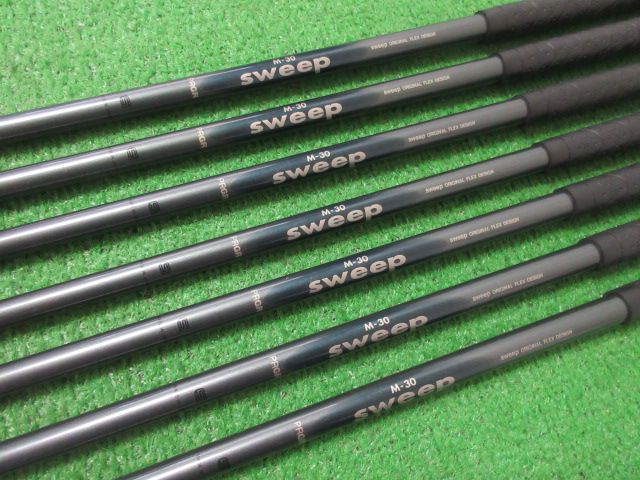 レディース プロギア スイープ Sweep CT-507 アイアンセット 7本 #5-Sw
