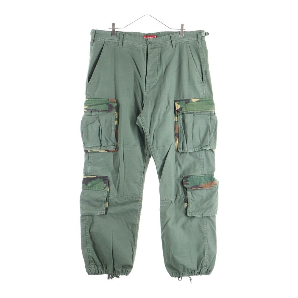 SUPREME シュプリーム 22 SS Cargo Pant ポケットカモ カーゴパンツ カーキ