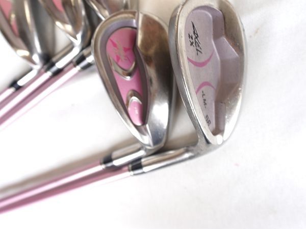 女性用 つるや アクセル ZX LM アイアン 5本 L - メルカリ