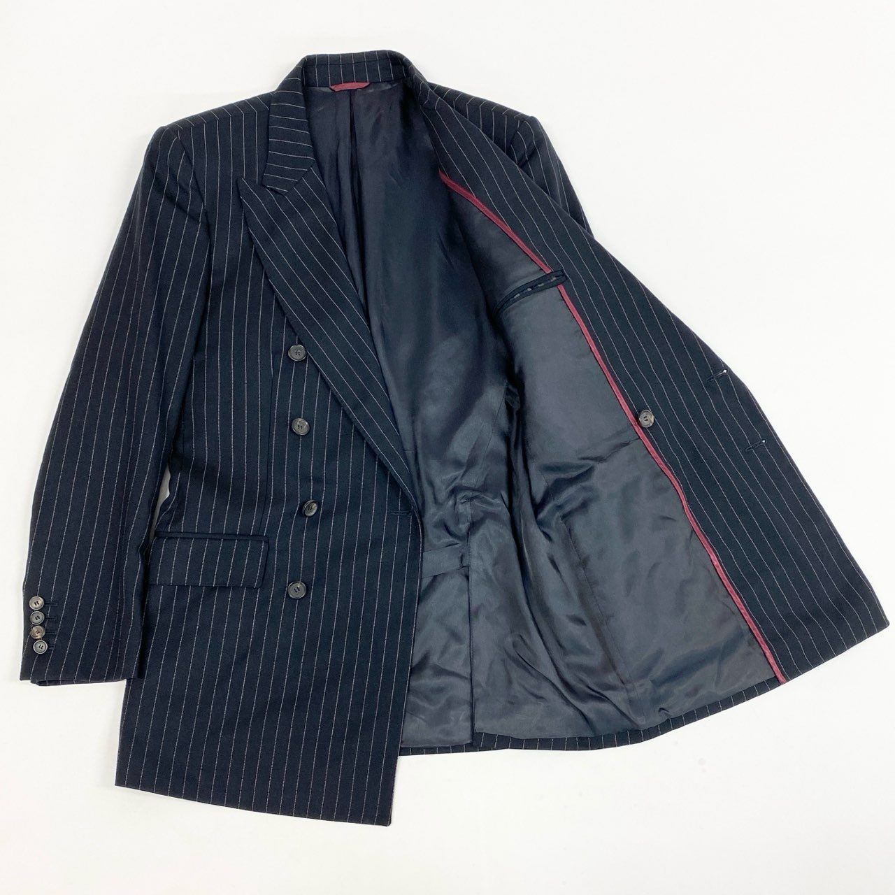 68L11 BURBERRY バーバリー イタリア製 コレクションライン ダブル