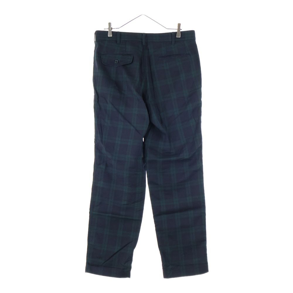 COMME des GARCONS HOMME コムデギャルソンオム 13 AW AD 2025 ウール チェック パンツ グリーン HL‐P 024