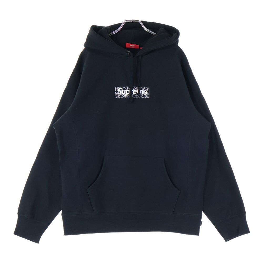 【中古】シュプリーム SUPREME 19AW BANDANA BOX LOGO HOODED XL バンダナ ボックス ロゴ パーカー ☆AA★ 250111 SUPREME (シュプリーム) 19AW Bandana Box Logo Hooded Sweatshirt