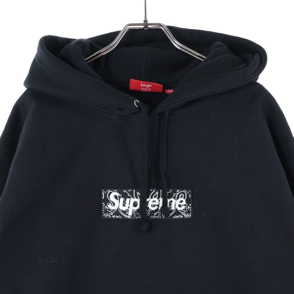 SUPREME (シュプリーム) 19AW Bandana Box Logo Hooded Sweatshirt