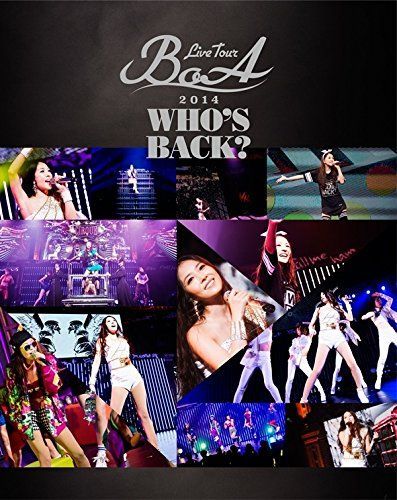 BoA LIVE TOUR 2014 WHOS BACK Blu ray Disc