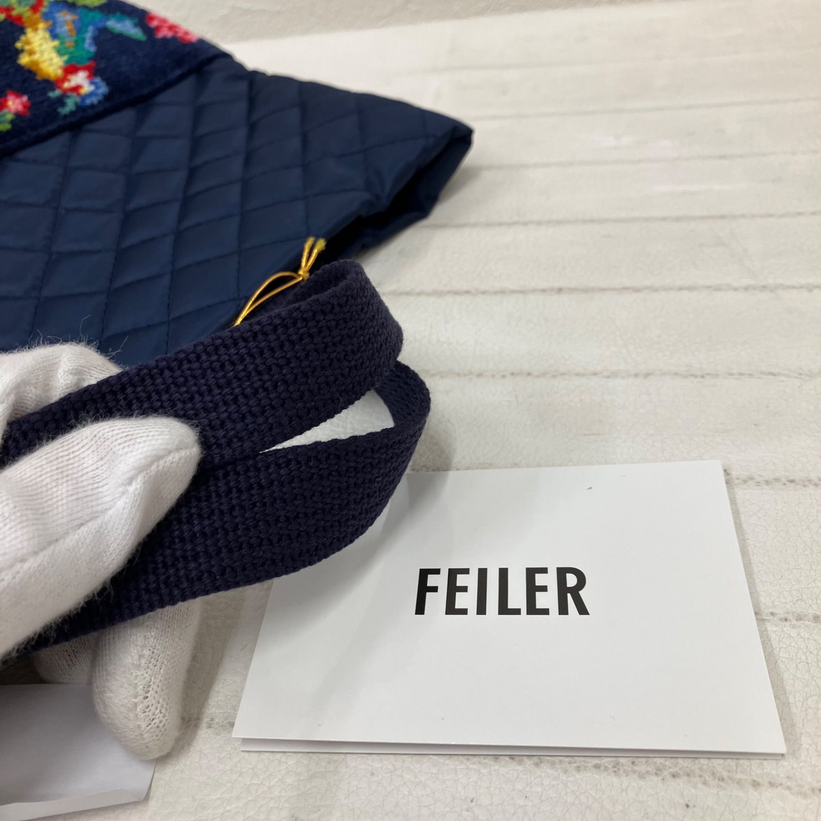 7450 タグ付き 美品 FEILER フェイラー 学校フェイラー バッグインミニ